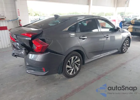 2018 Honda Civic Ex from USA, damaged, VIN 2HGFC2F78JH570537